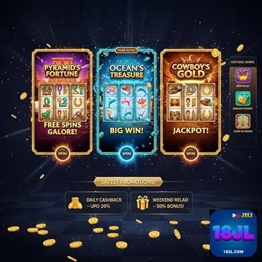 Exciting mobile slots at the best casino site PH - 18jl